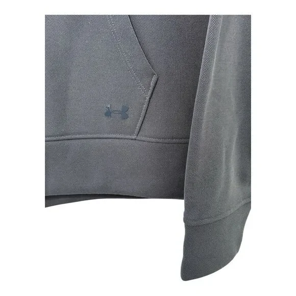 Under Armour Cold Gear Mock Turtleneck Sweatshirt With Front Pocket Size L - Picture 4 of 9